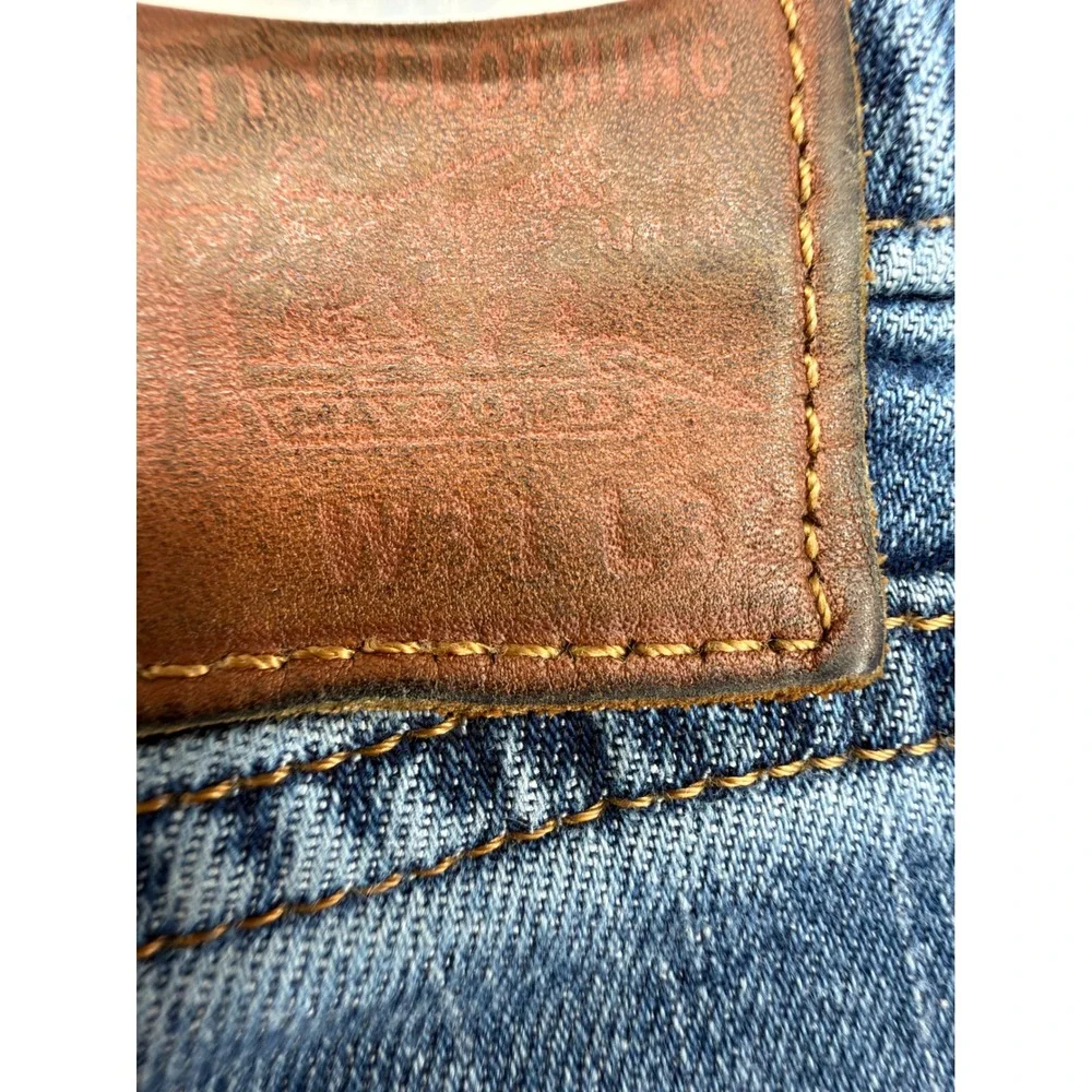 Levi's Premium WaterLess Mens Slim Stretch Denim Jeans Big E Dark‎ Wash